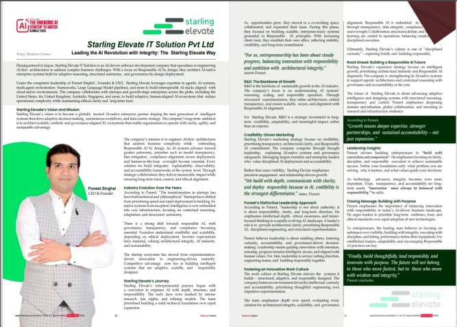 Business Connect Magazine Feature 2026 Business Connect Magazine Feature 2026