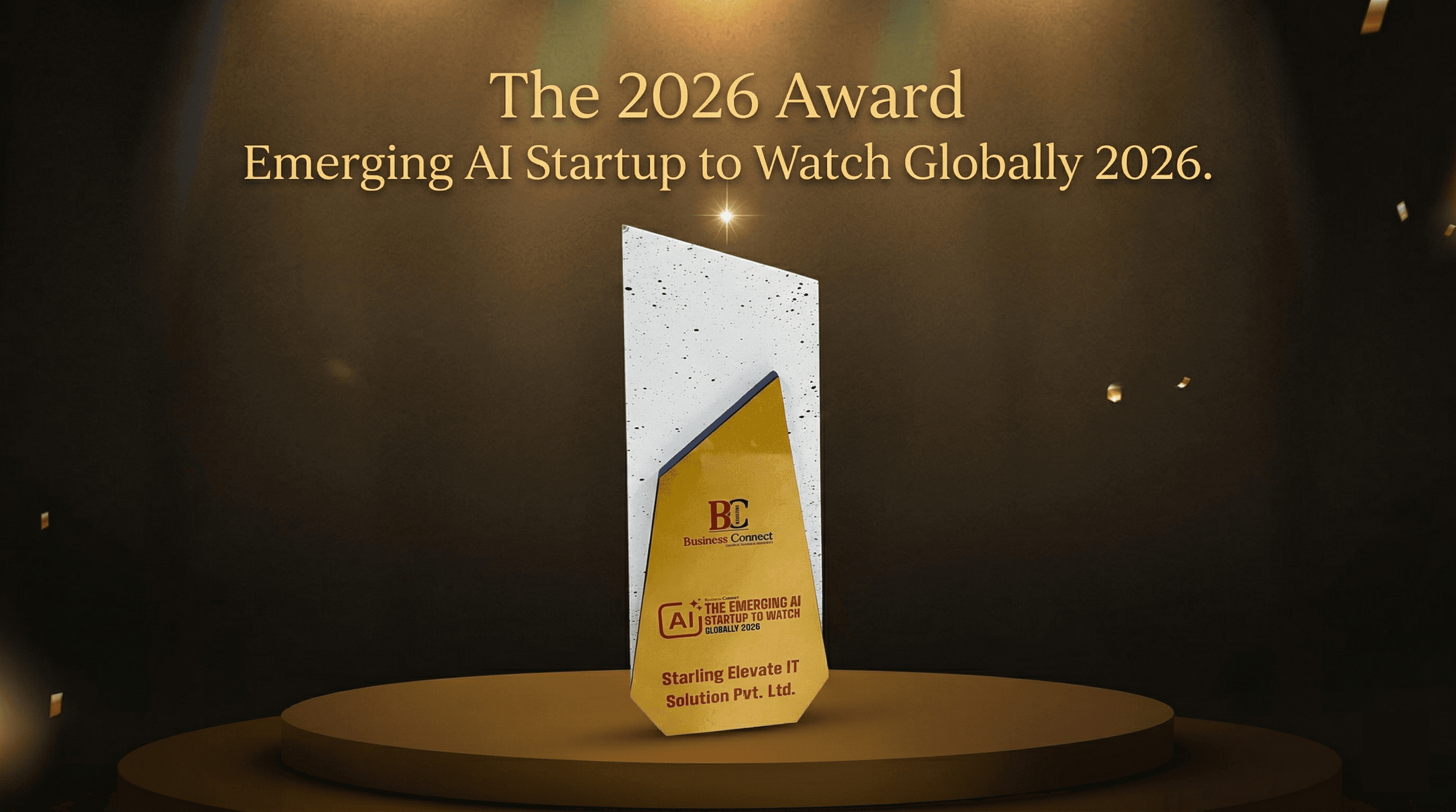 Business Connect Innovation Award 2026 Emerging AI Startup To Watch Globally 2026