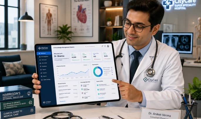 AI Knowledge Management System for Healthcare