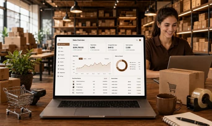 AI-Powered Sales & BI Dashboard