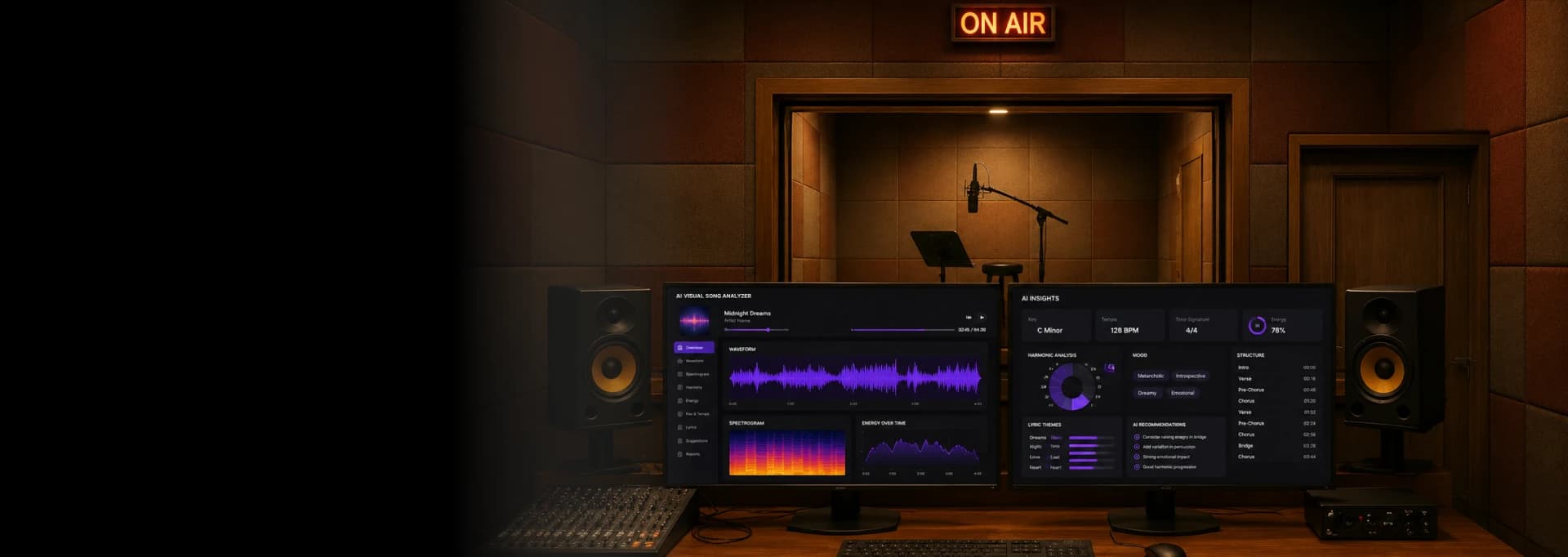 AI Visual Song Analyzer for Media & Entertainment