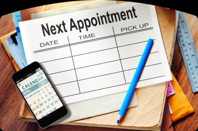Closed clinic with no after-hours booking option