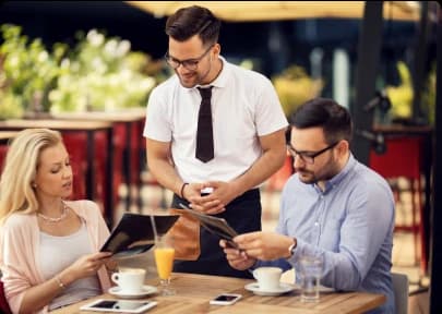 High customer inquiry volumes during peak restaurant dining hours