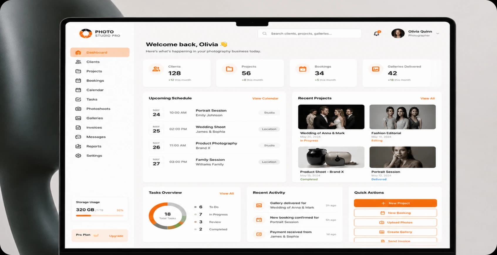 Platform experience design for unified Photography management workspace