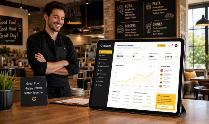 Generative AI platform deliverables for restaurant operations