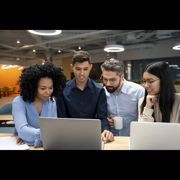 Starling Elevate engineering team collaborating on an AI software project