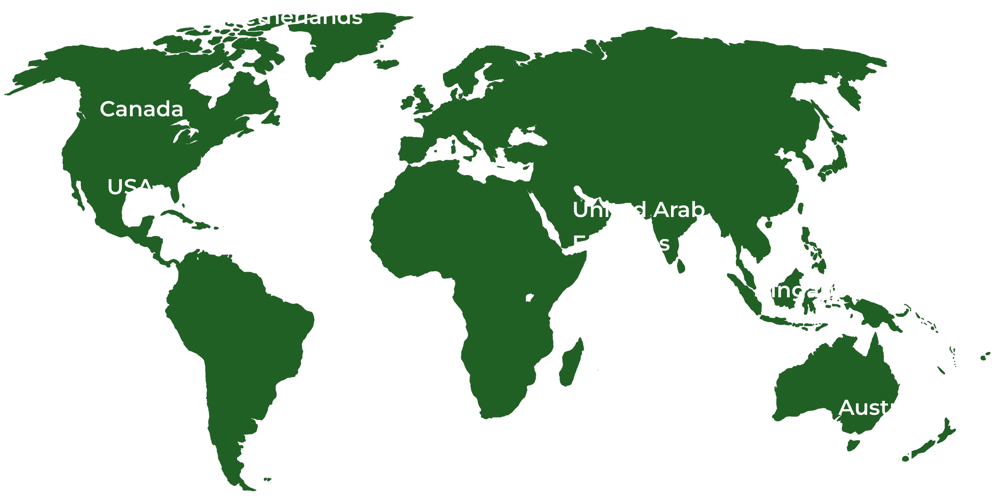 Global Presence Map