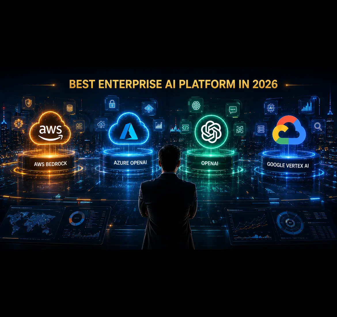 AWS Bedrock vs Azure OpenAI vs OpenAI vs Google Vertex AI: Best Enterprise AI Platform in 2026