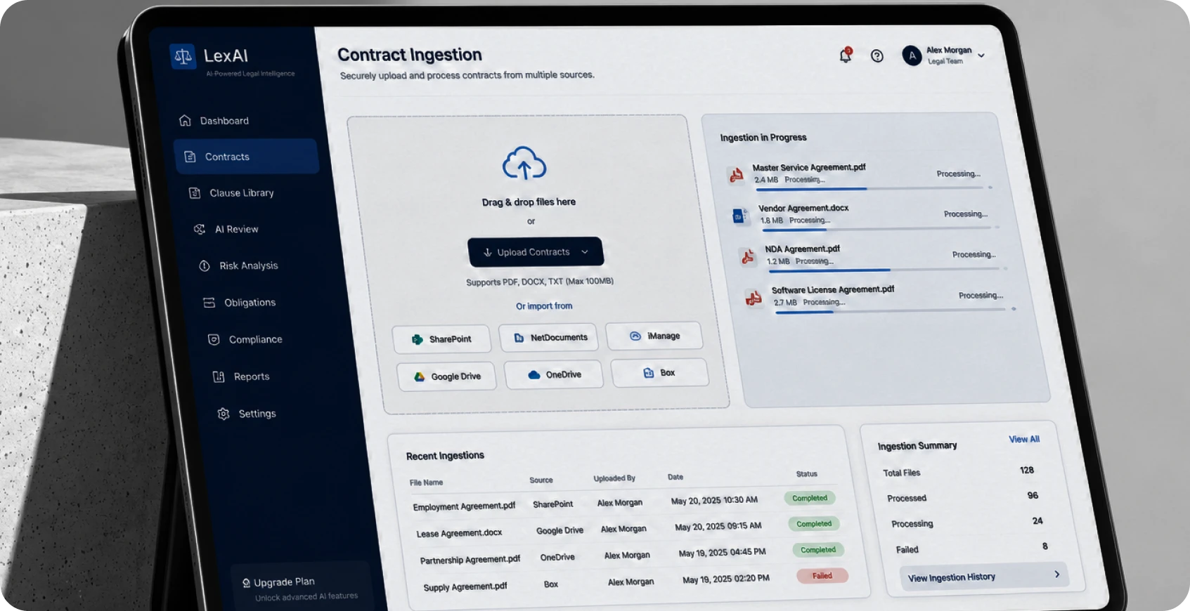 Contract Ingestion