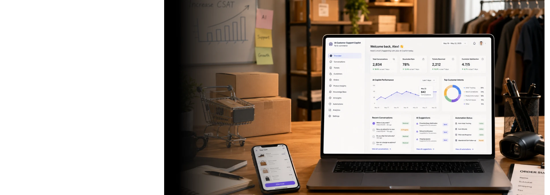 AI Customer Support Copilot for E-commerce