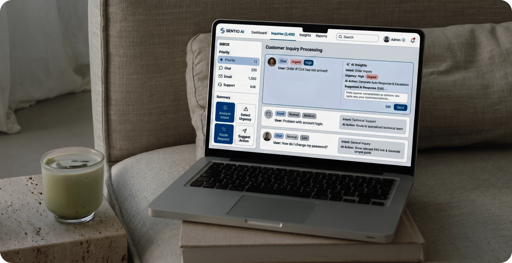 Customer Inquiry Processing