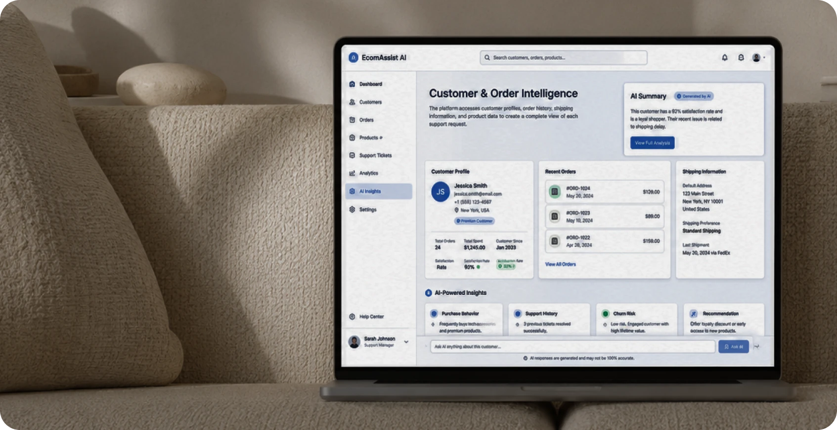 Customer & Order Intelligence