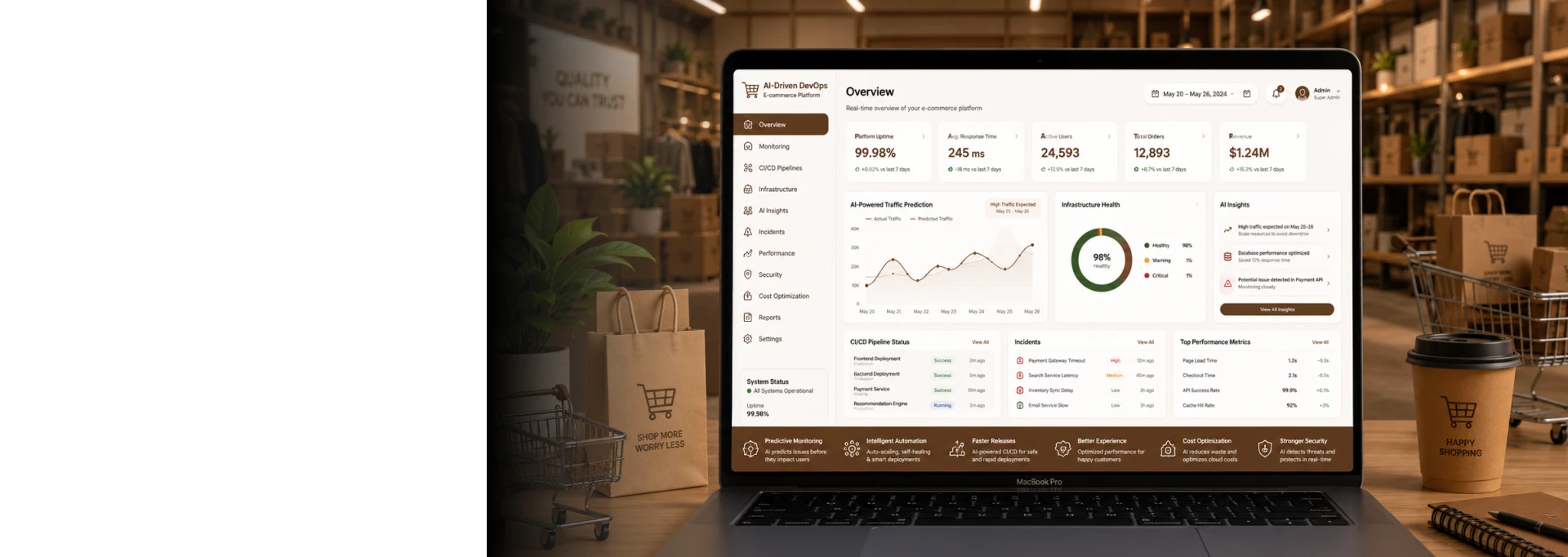 AI-Driven DevOps for E-commerce Platforms