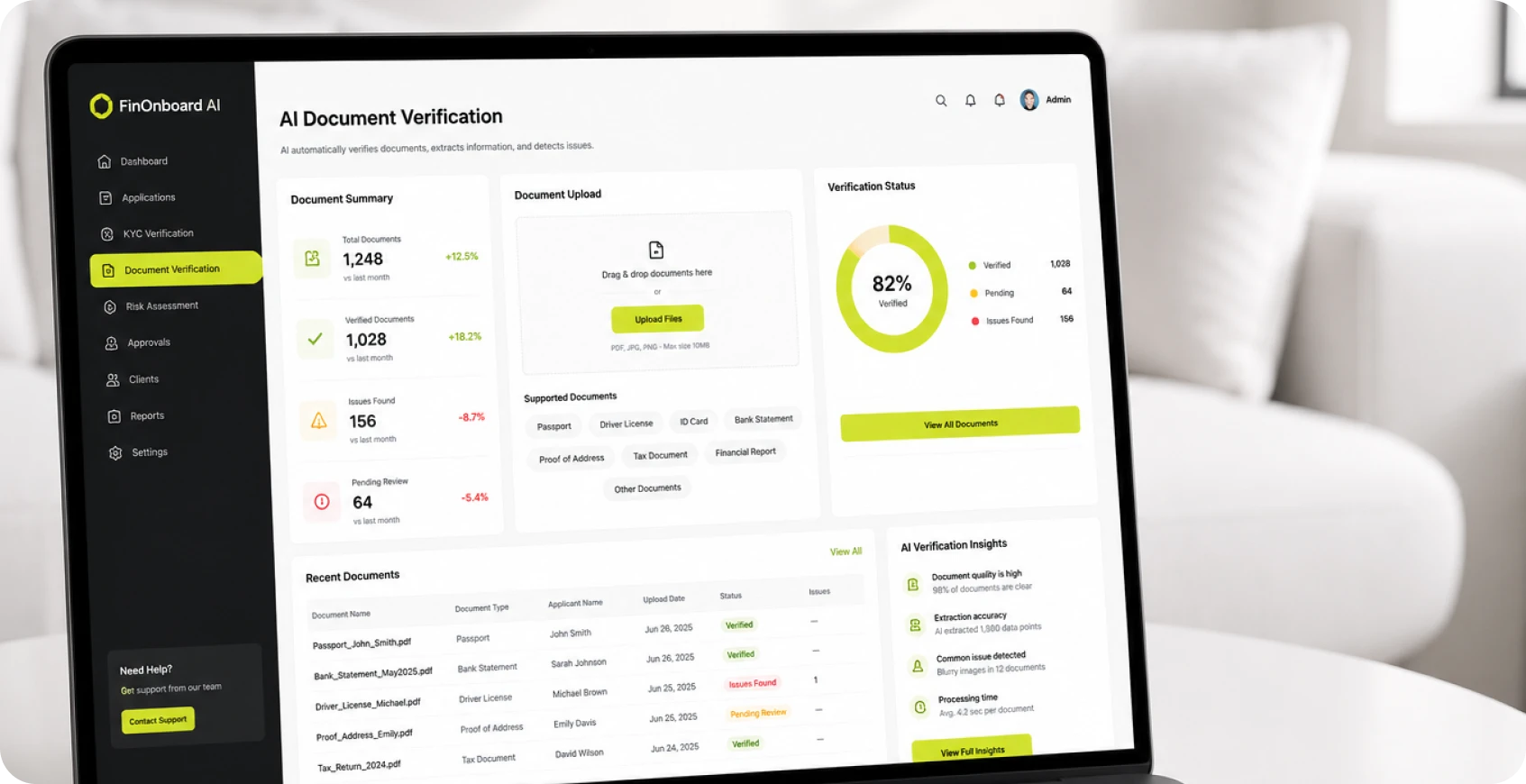 AI Document Verification