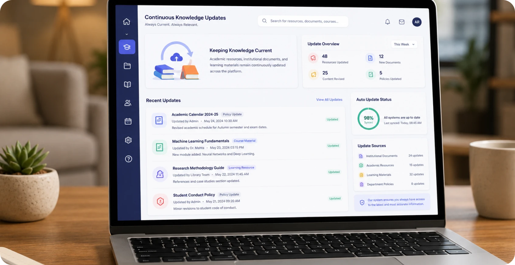 Continuous Knowledge Updates
