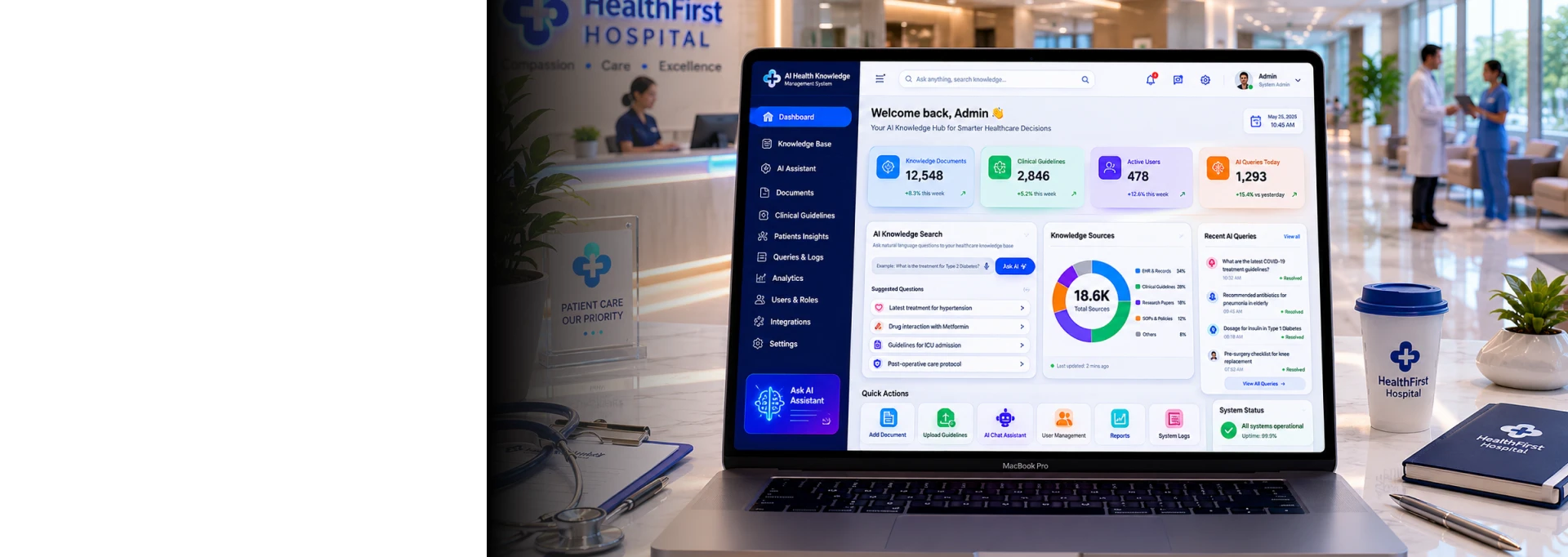 AI Knowledge Management System for Healthcare