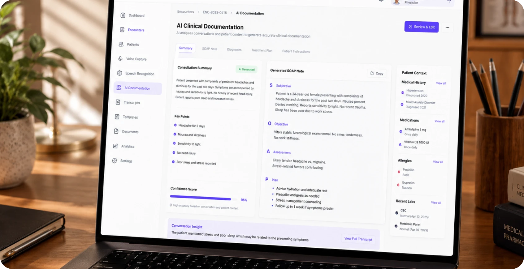 AI Clinical Documentation