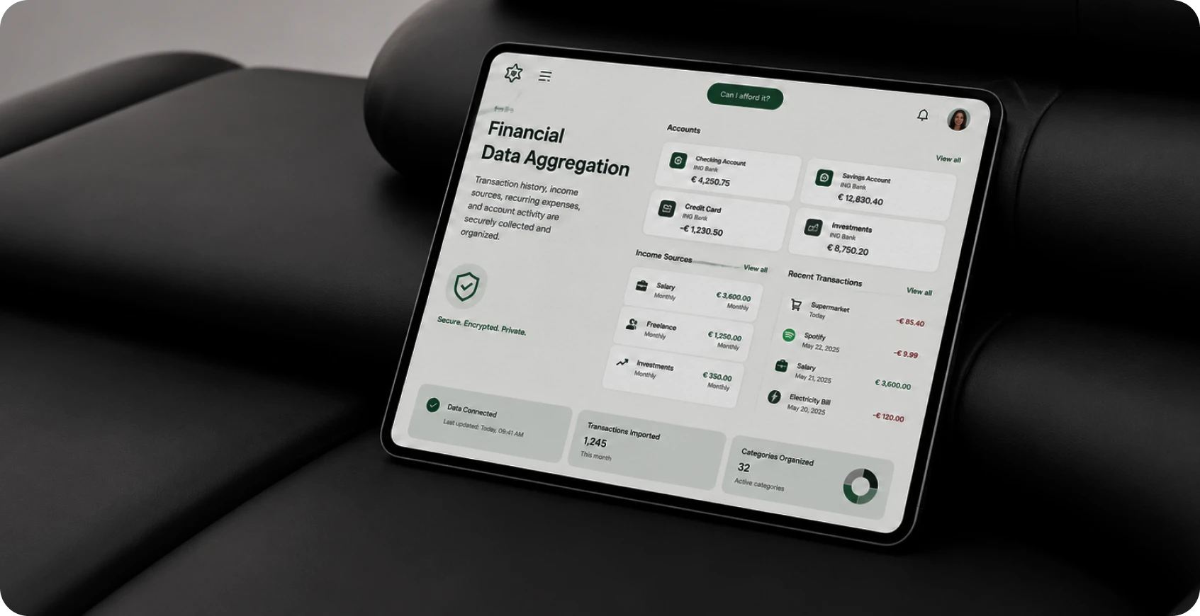 Financial Data Aggregation