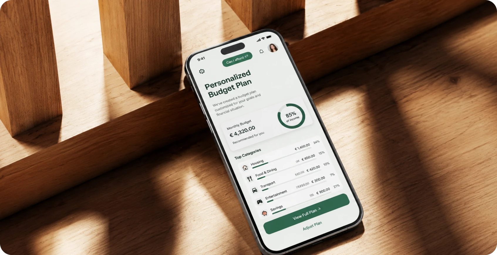 Personalized Budget Planning