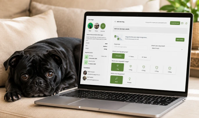 A comprehensive dashboard for managing AI-powered pet subscriptions