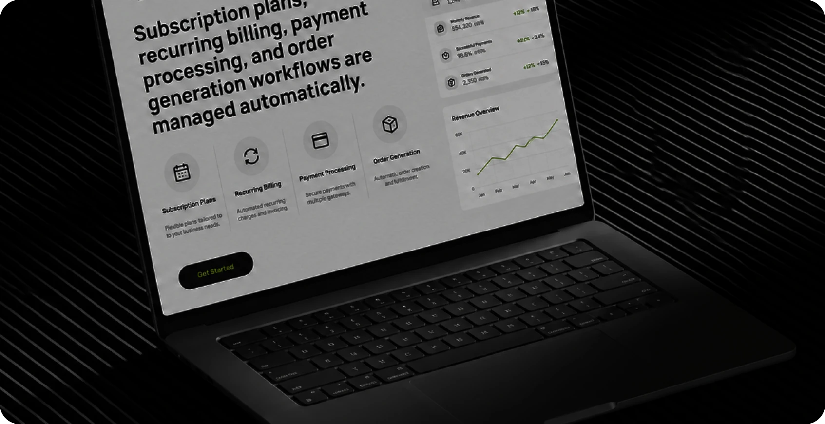 Automated recurring billing and order processing for pet subscriptions
