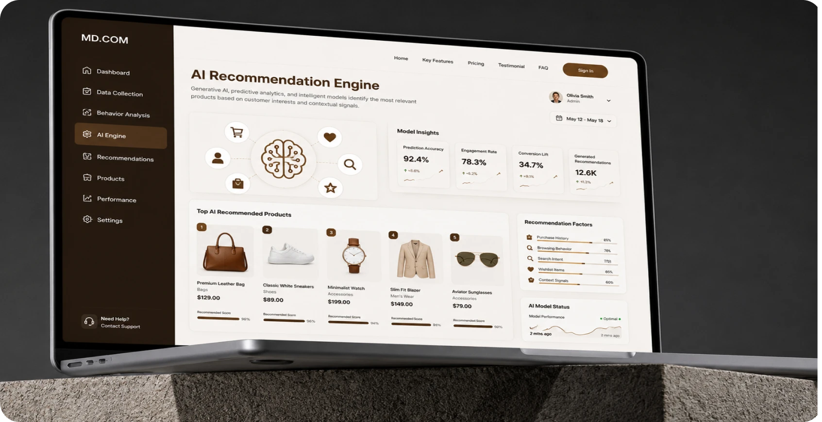 AI Recommendation Engine