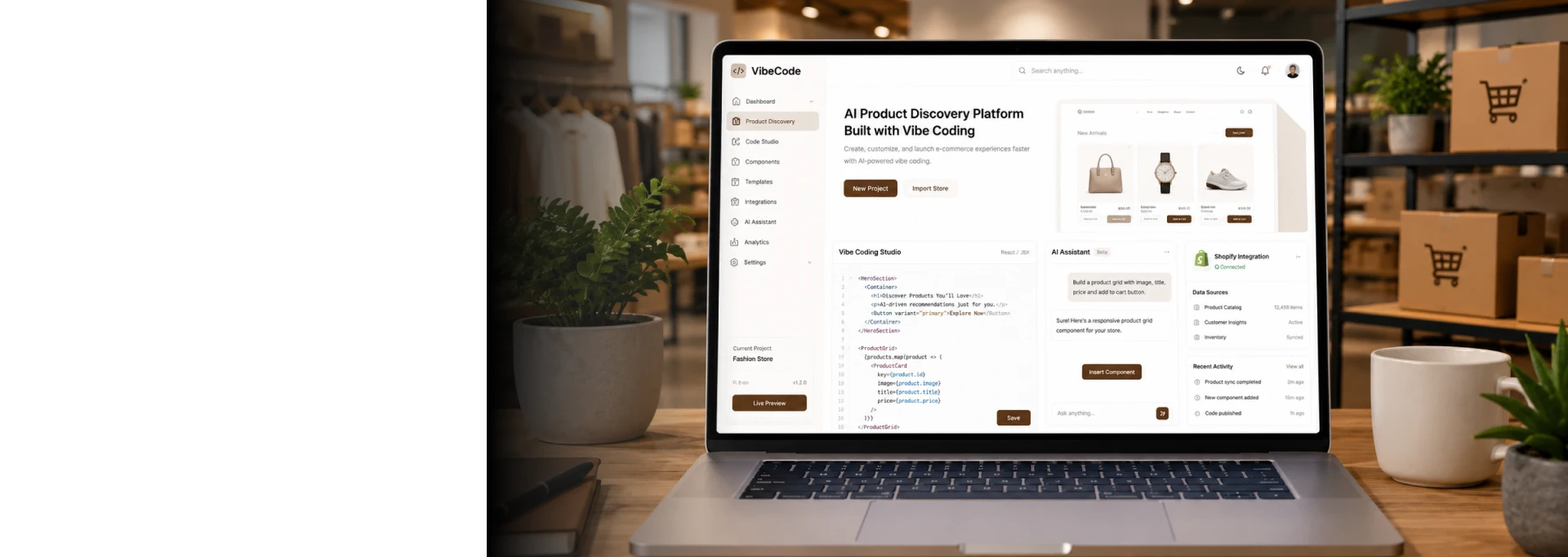 AI Product Discovery Platform Built with Vibe Coding