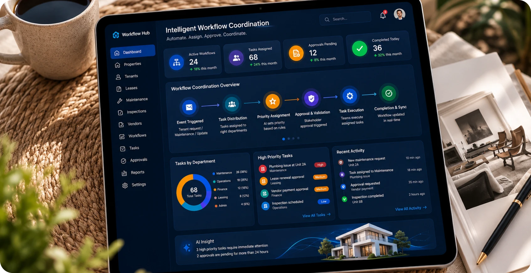 Intelligent Workflow Coordination