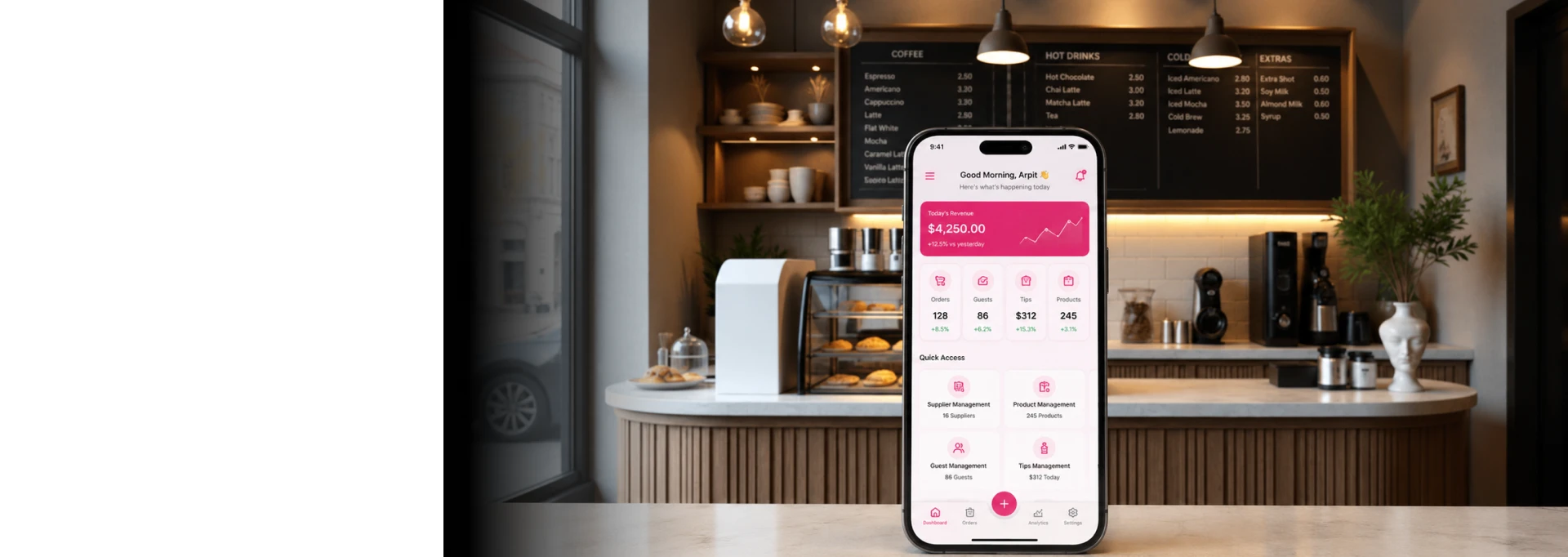 AI Restaurant Mobile Application Development
