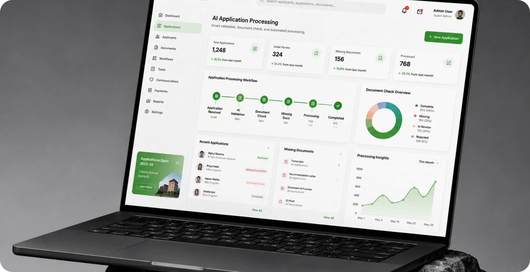 Application Processing