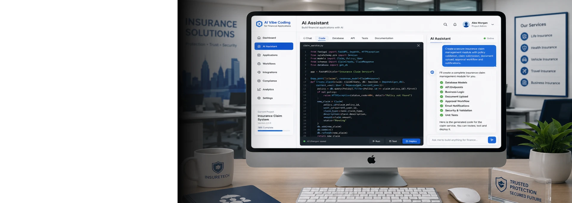 AI Vibe Coding for Financial Applications