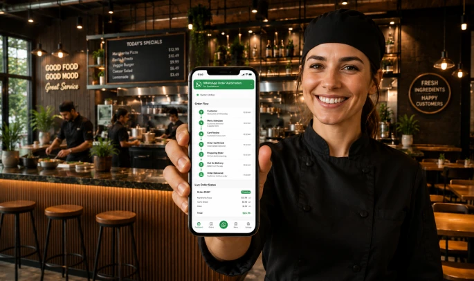 AI WhatsApp order automation deliverables for Australia restaurant teams