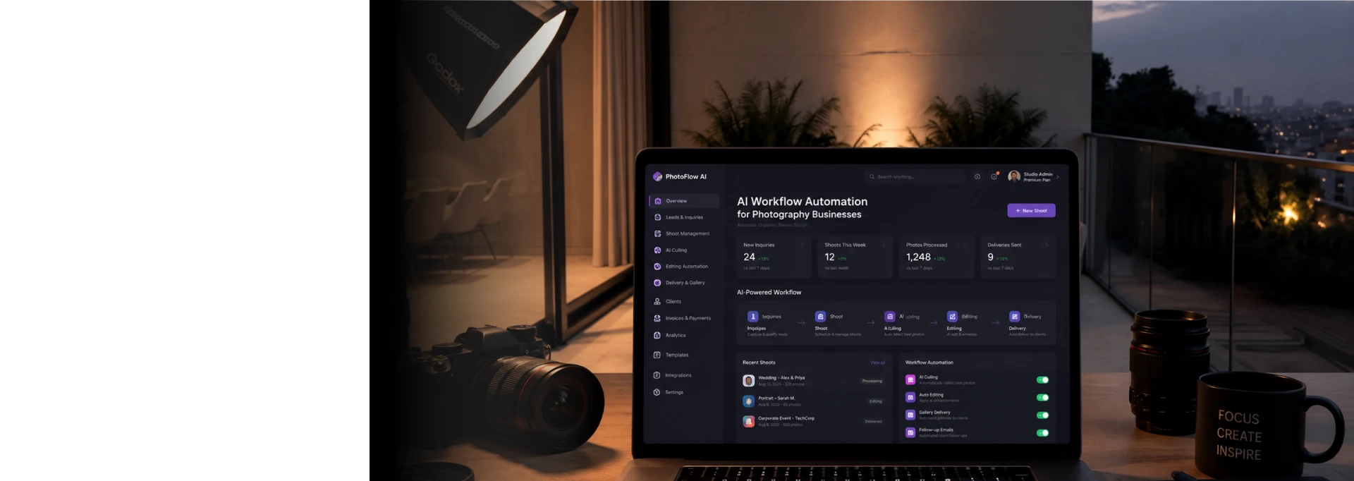 AI Workflow Automation forPhotography Businesses
