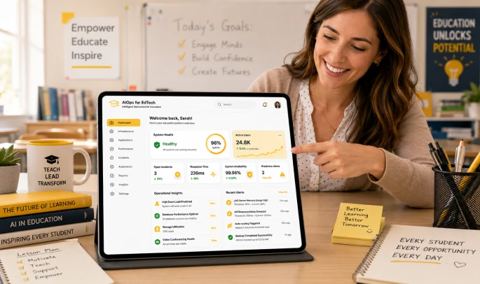AIOps for EdTech Platforms