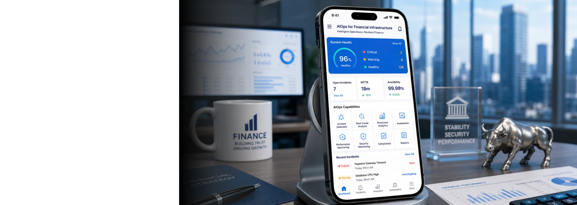 AIOps Solutions for Financial Infrastructure