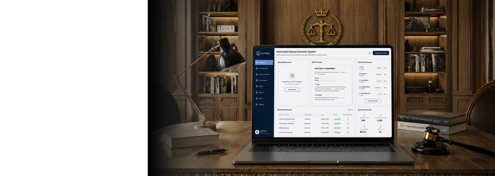 Automated Clause Extraction System