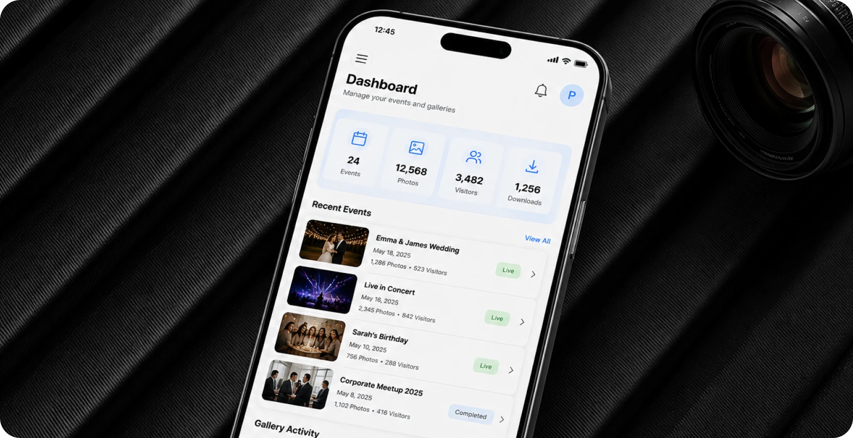 Event Management Dashboard