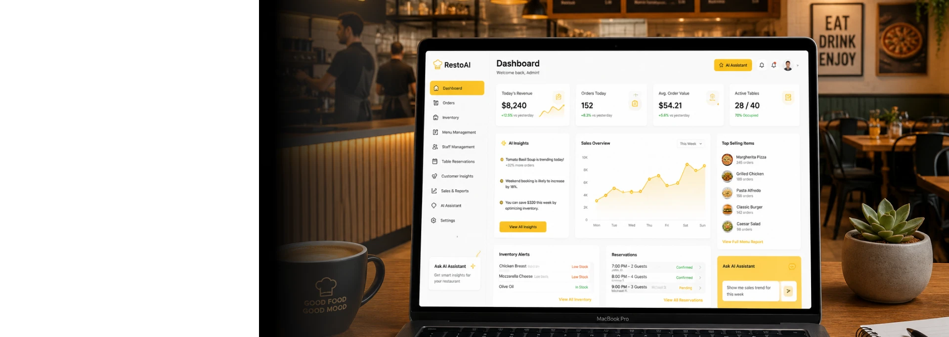 Generative AI Solutions for Restaurant Operations
