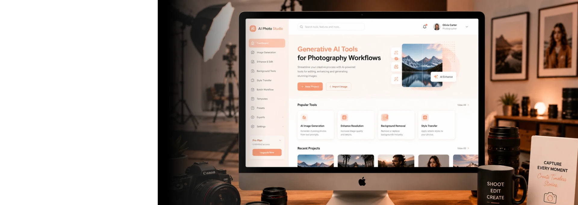 Generative AI Tools for Photography Workflows