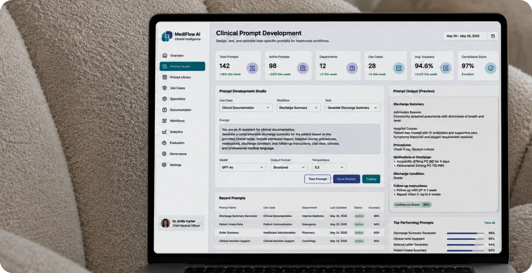 Clinical Prompt Development
