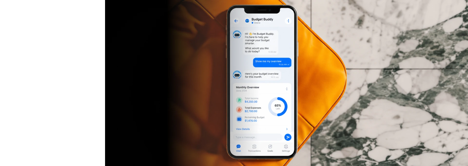 Intelligent Agentic AI Budgeting Assistant