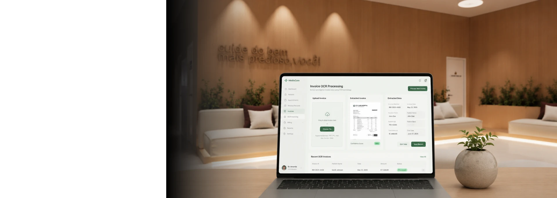 Medical Record Digitization with OCR
