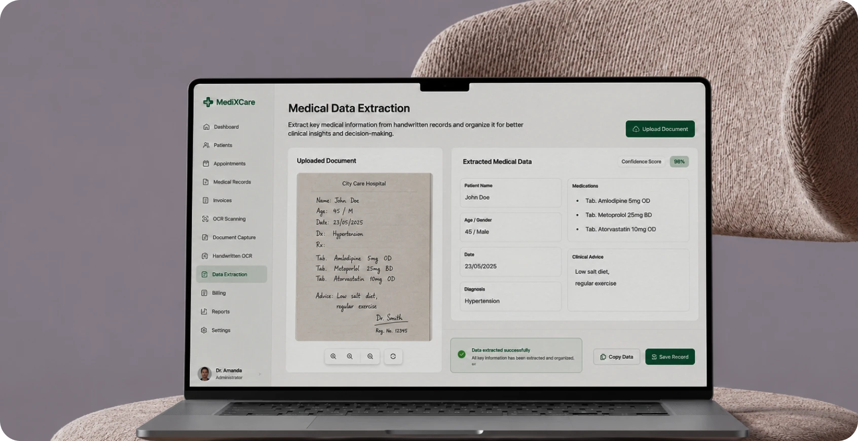 Medical Data Extraction