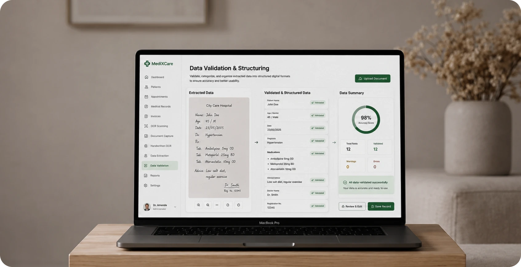 Data Validation & Structuring