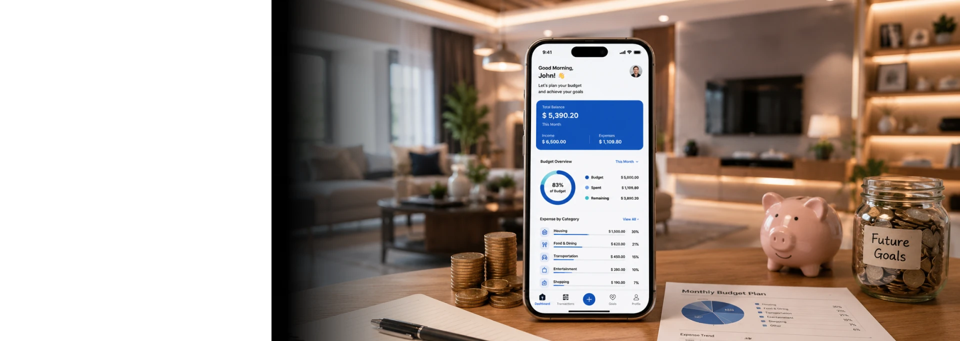 Smart Mobile App for AI-Based Personal Budgeting