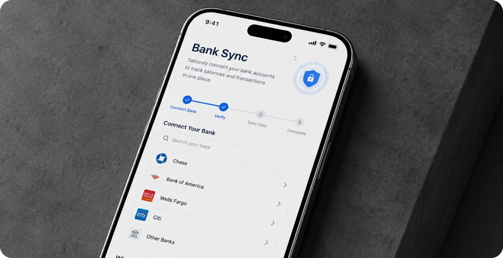 Secure Bank Synchronization