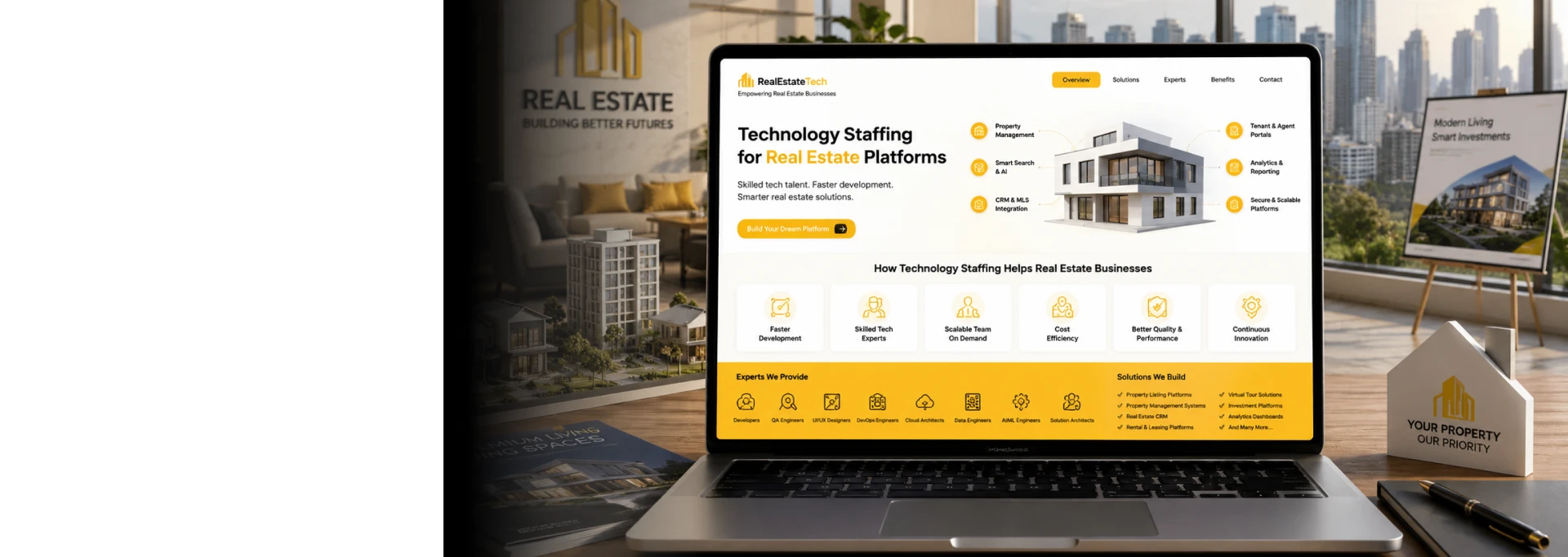 Technology Staffing for Real Estate Platforms